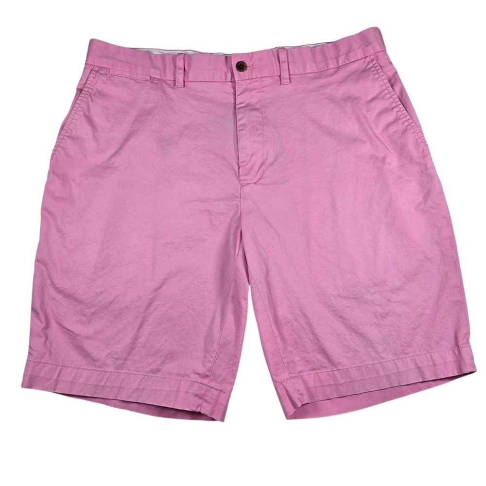 Polo Golf Ralph Lauren Classic Fit Polo Shield Pink Chino Shorts- Men's Size 34